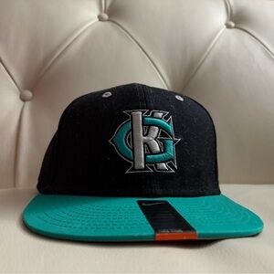 Nike Ken Griffey Jr fitted Black/Teal Cap Size 7 1/2